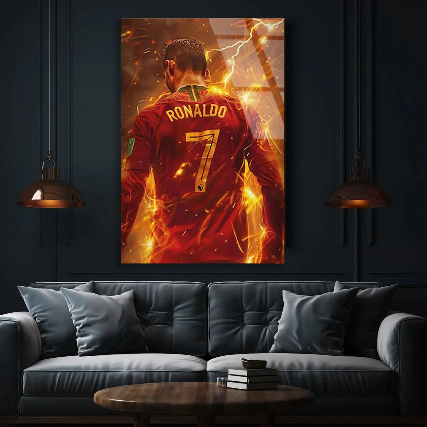 Numara 7 Alevli Forma Tablo