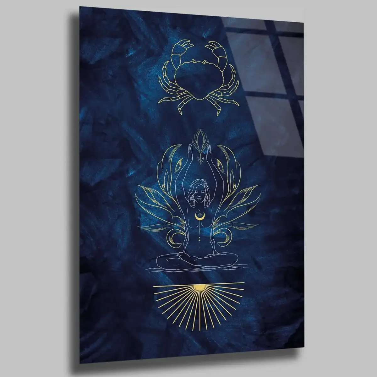Yengeç Burcu Meditasyon Tablo