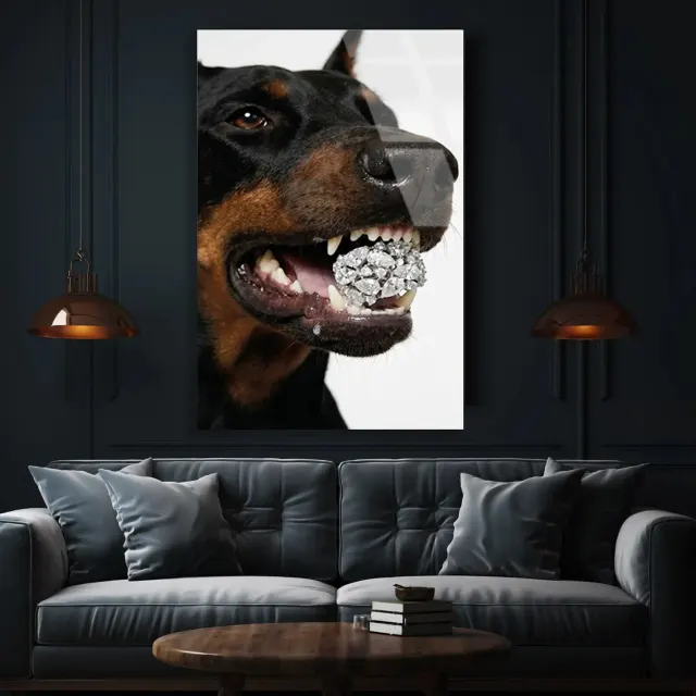 Elmas Toplu Doberman Tablo
