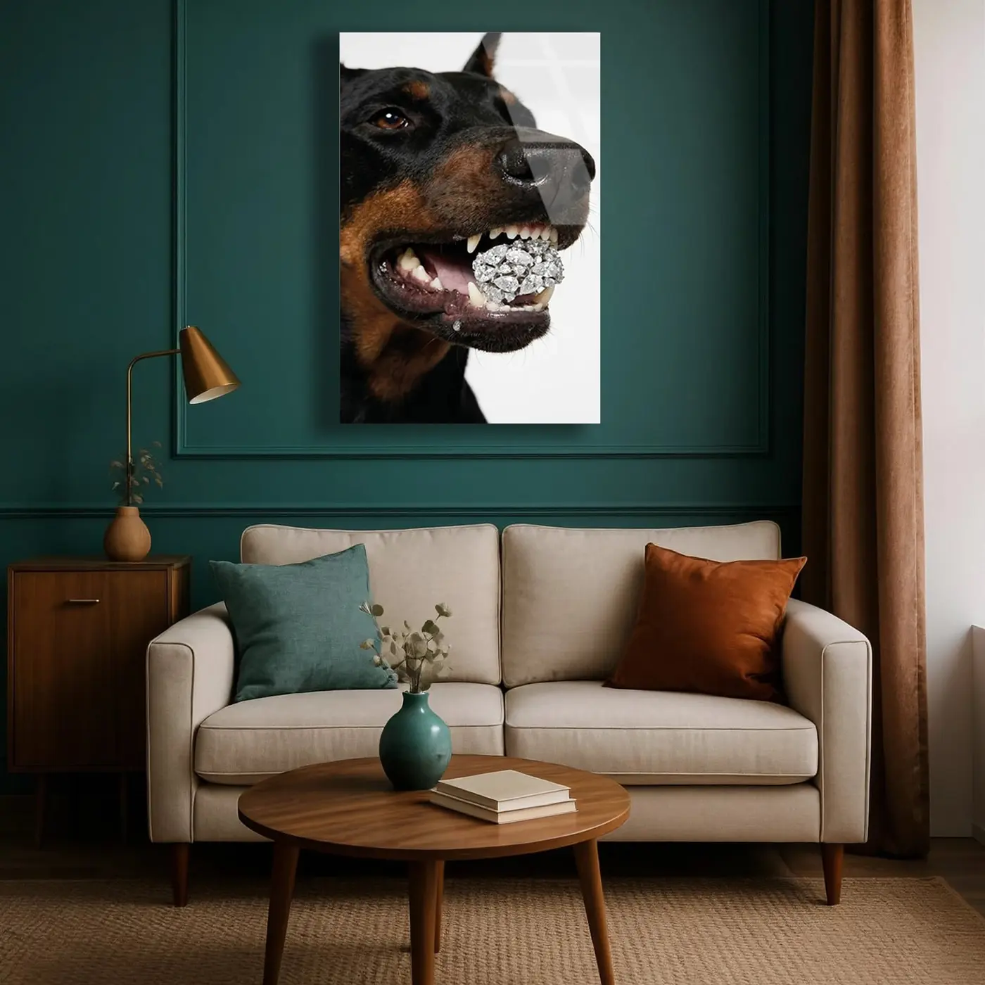 Elmas Toplu Doberman Tablo