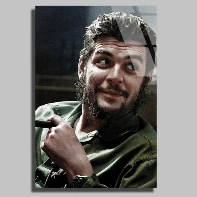 Che Guevara Portresi Cam Tablo